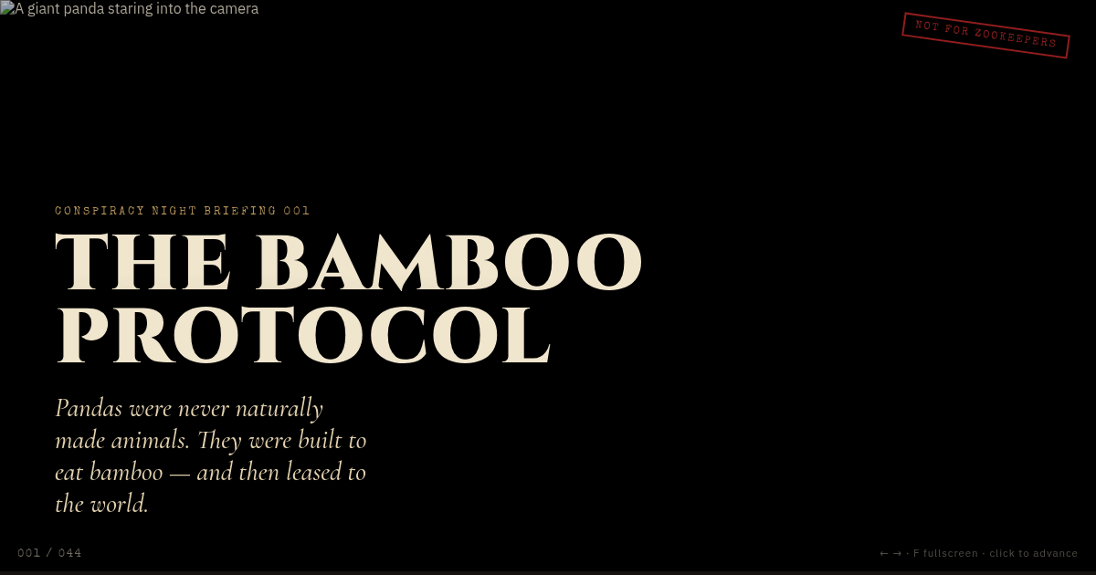 TEST - The Bamboo Protocol